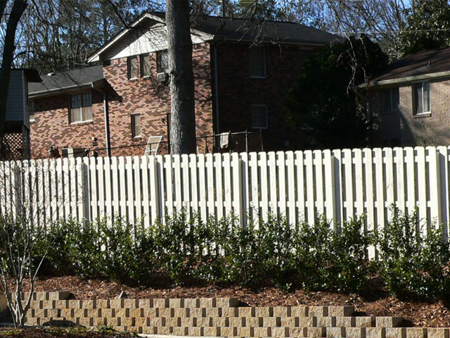 Premium wood privacy fence installation by McIntyre Fencing in Griffin, Georgia